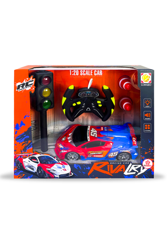  168-30N Bộ đồ chơi Siêu xe điều khiển từ xa và đèn giao thông 