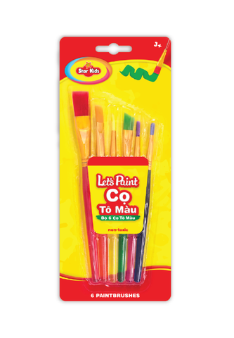  BỘ 6 CỌ TÔ MÀU (K-431/1) 