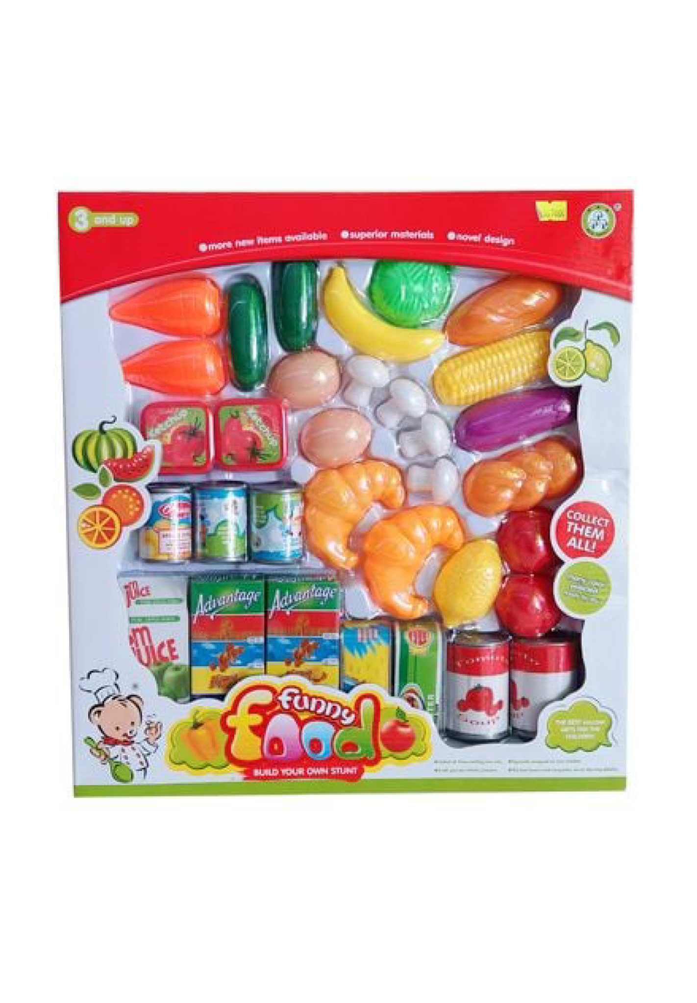 Bộ Đồ Chơi Thực Phẩm NEW FOREST (NF582-15)