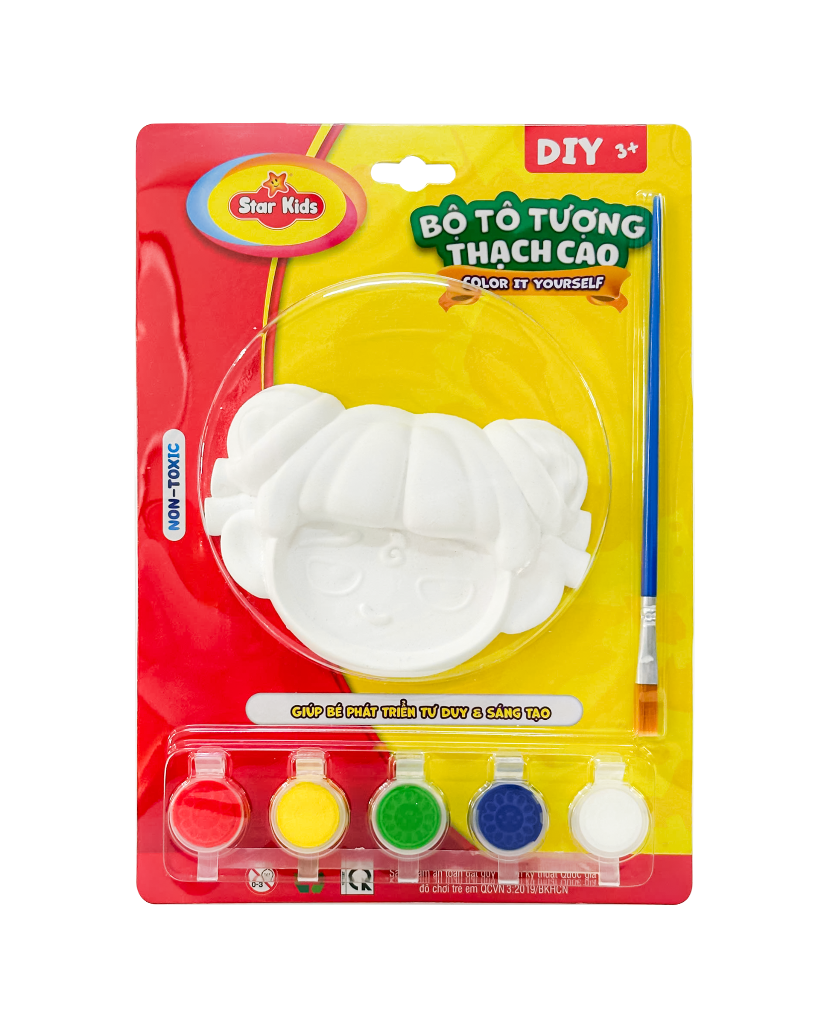  BỘ ĐỒ CHƠI TÔ TƯỢNG THẠCH CAO TRÒN 