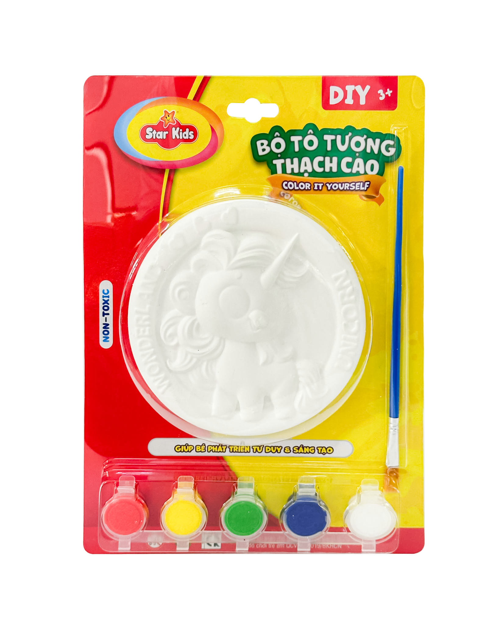  BỘ ĐỒ CHƠI TÔ TƯỢNG THẠCH CAO TRÒN 