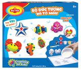  BỘ ĐỒ CHƠI ĐÚC TƯỢNG VÀ TÔ MÀU 