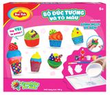  BỘ ĐỒ CHƠI ĐÚC TƯỢNG VÀ TÔ MÀU 