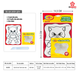  K-613 Bộ đồ chơi tranh dán màu 