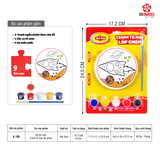  K-705 Bộ đồ chơi Tranh tô màu lắp ghép 