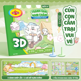  K-724 Bộ đồ chơi Tranh dán nam châm 