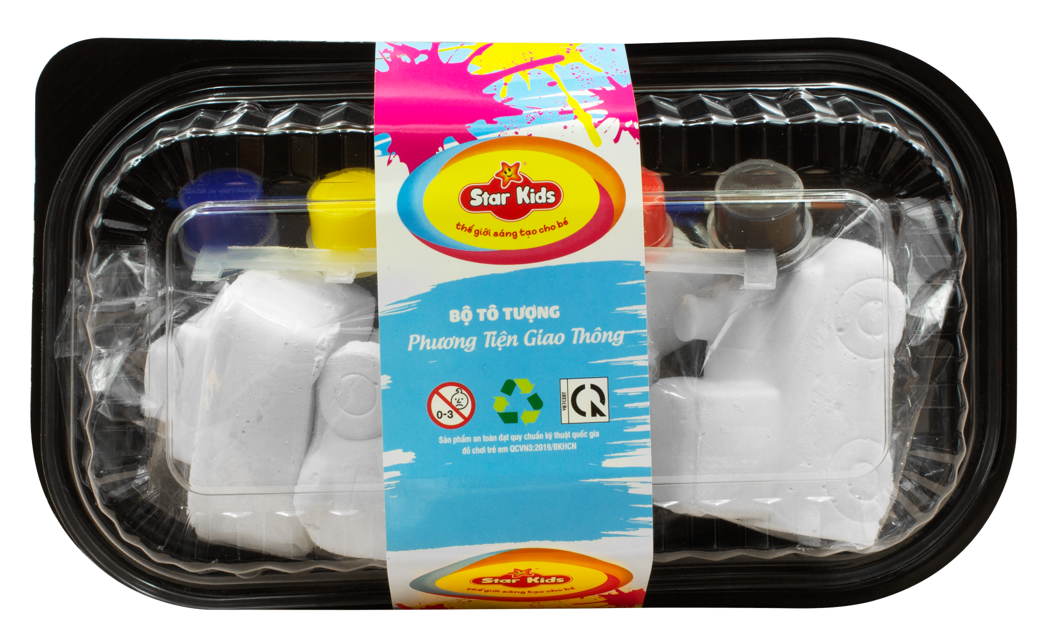  BỘ ĐỒ CHƠI TÔ TƯỢNG THẠCH CAO 4 TƯỢNG 