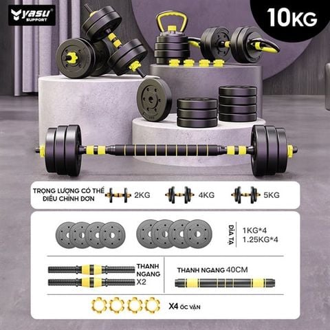 SET TẠ TAY - VÀNG GHÉP - QUAI ẤM