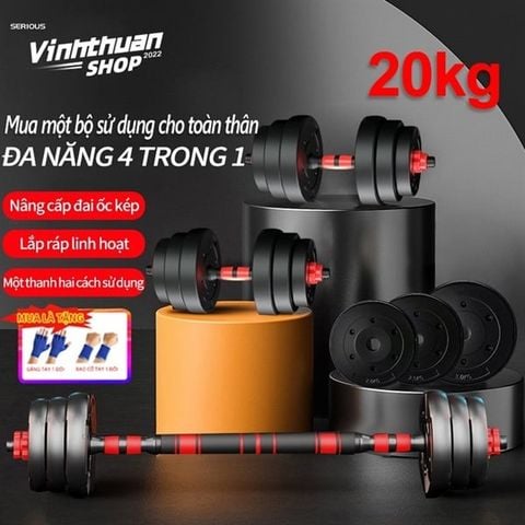 SET TẠ TAY- ĐỎ - QUAI ẤM