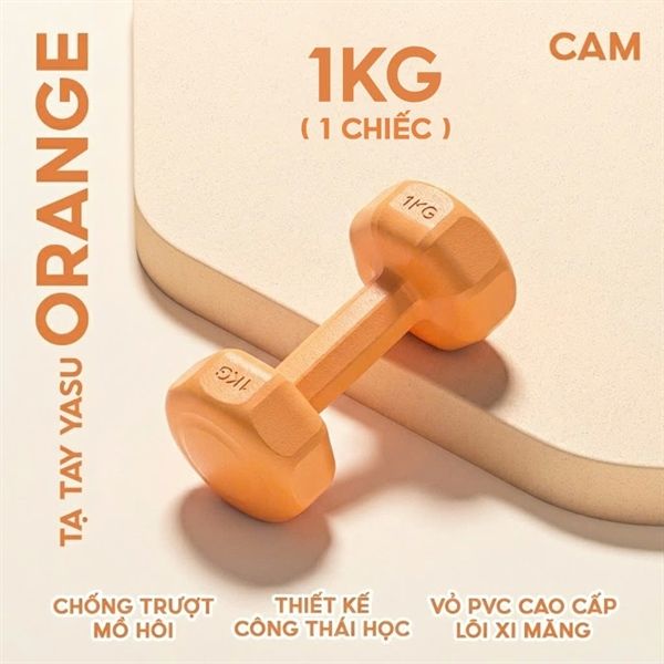 Tạ nhựa cao cấp Yasu ( chiếc )