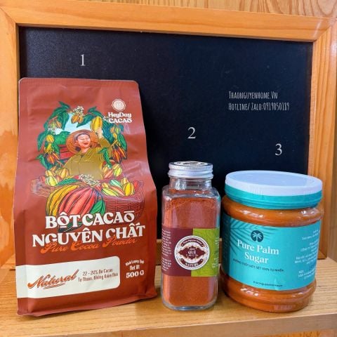  Bột Cacao Nguyên Chất Heyday 