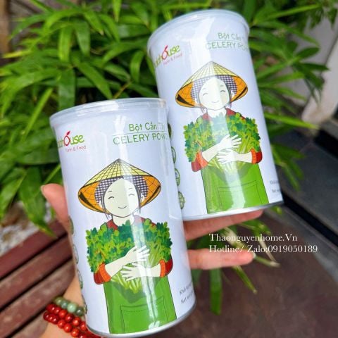  Bột cần tây nguyên chất Dalat detox hỗ trợ giảm cân 