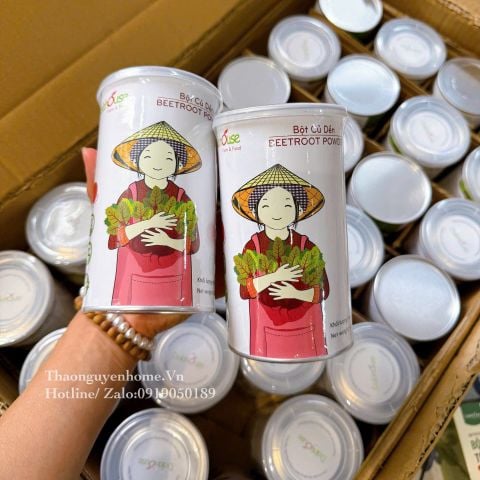  Bột củ dền hữu cơ Dalahouse 120gram 