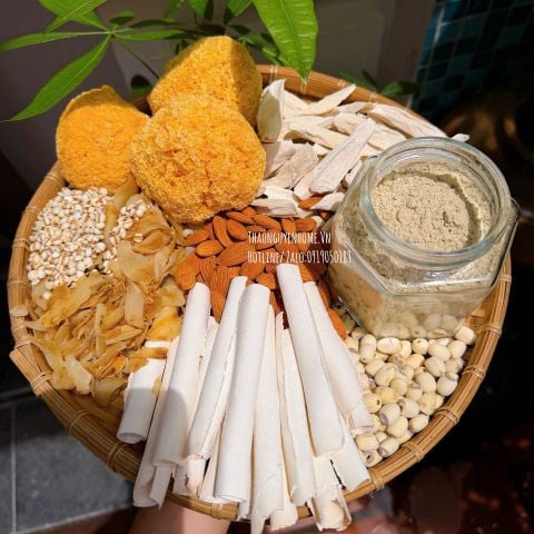  Bột Dưỡng Nhan Thất Bạch Cốc Thảo Nguyên Home 