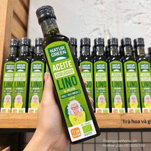  Dầu hạt lanh hữu cơ 250ml 
