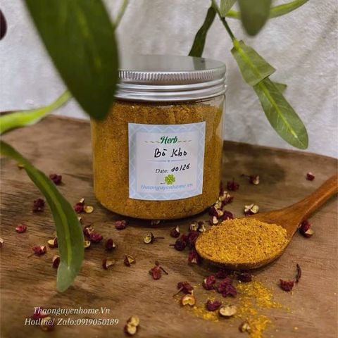  Gia vị bò kho, sốt vang công thức độc quyền 