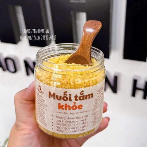  Muối tắm khoẻ hũ 200gr 