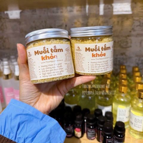  Muối tắm khoẻ hũ 200gr 
