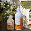 Nước rửa tay cam ngọt bạc hà set 600ml