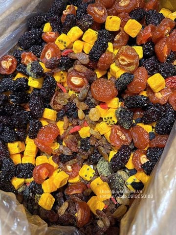  Quả sấy mix hũ 500gr 