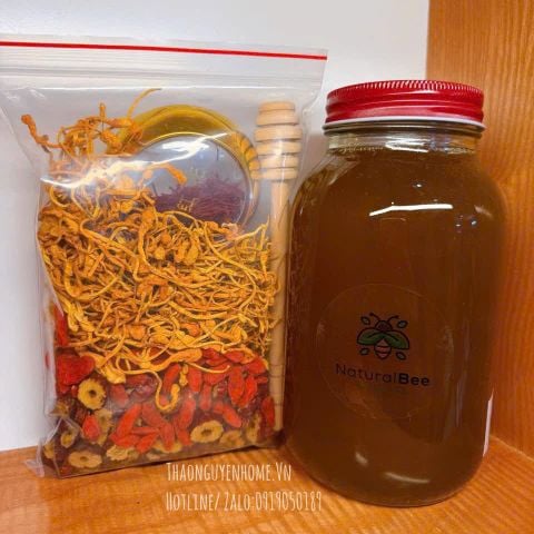  Set ngâm saffron thảo mộc dưỡng sinh 