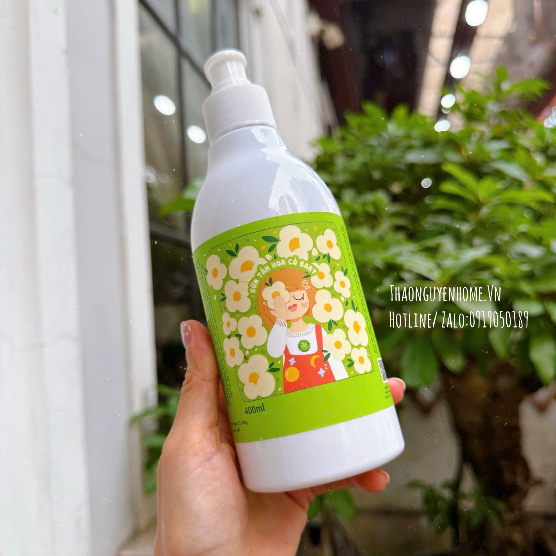 Sữa tắm hồng phấn cho bé 500ml