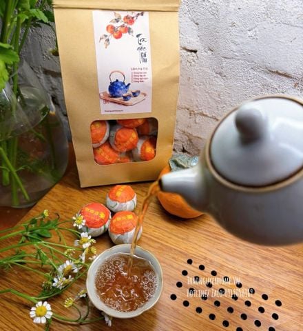  Trà Cổ quýt xanh Tân Hội - dòng sạch phổi hộp 250gr 