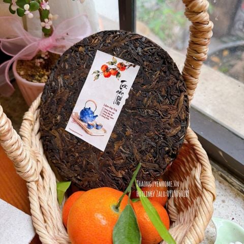  Trà nén cổ thụ - dòng giảm mỡ máu, mỡ nội tạng 400gr 