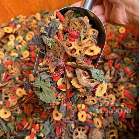  Trà dưỡng phổi mix hũ 250gr 