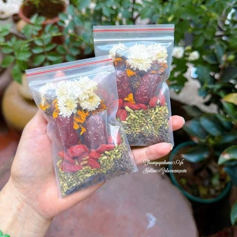  Nụ hoa hoè mễ hũ 250gram ( trà hạ áp hoa hoè ) 