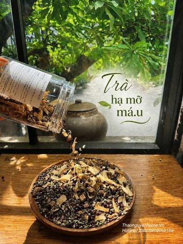  Trà hạ mỡ máu hũ 350gram 