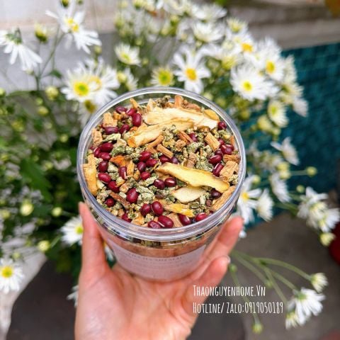  Trà hạ mỡ máu hũ 350gram 