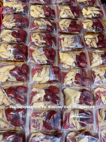  Trà mạch môn mix táo 