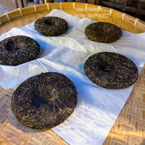  Trà nén cổ thụ dòng hao cân 