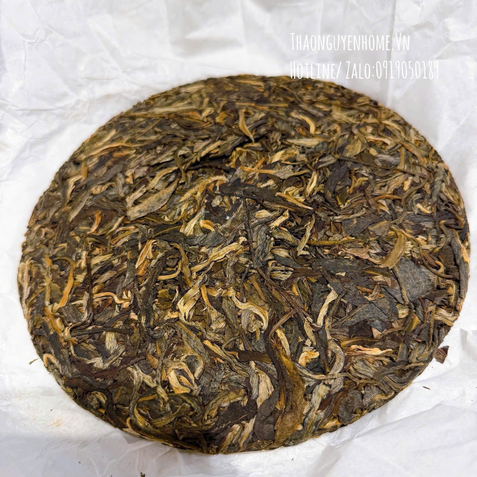 Trà nén cổ thụ dòng hao cân