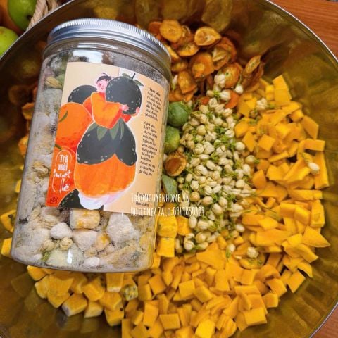  Trà xoài tuyết lê hộp 400gr 