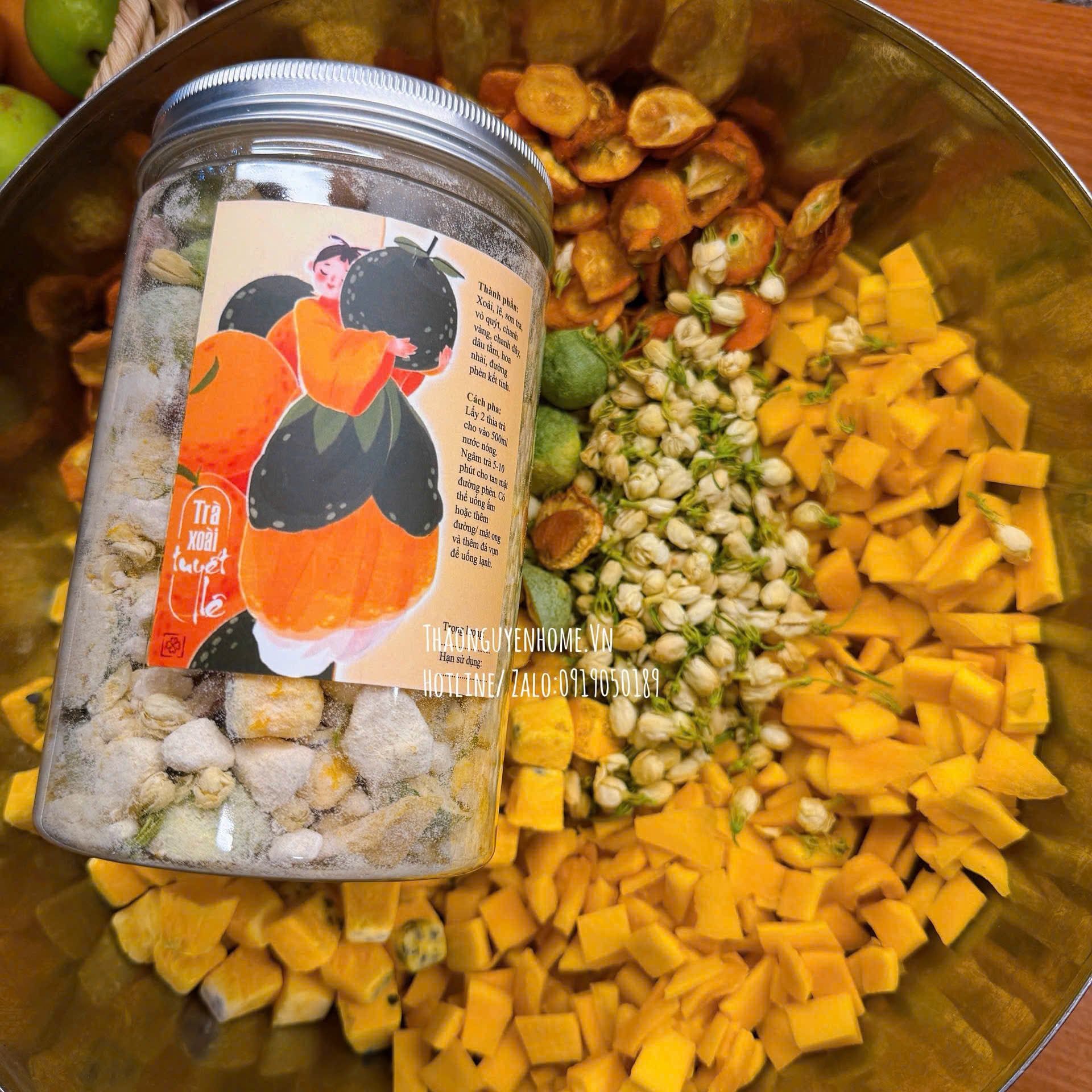 Trà xoài tuyết lê hộp 400gr