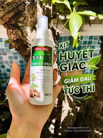  Xịt giảm đau cây huyết giác 100ml 