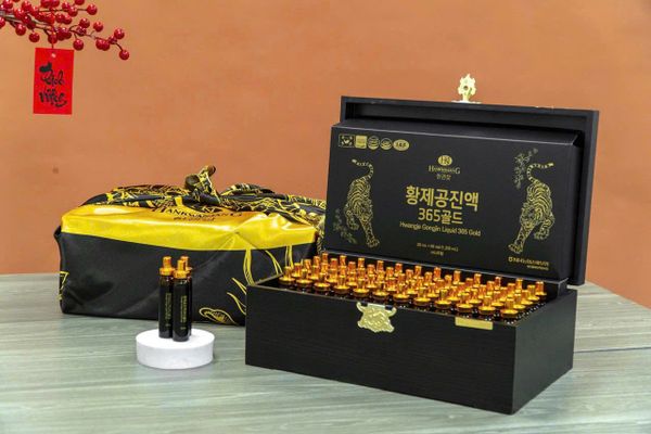 Tinh chất đông trùng hạ thảo 365 Hwangjin Liquid Gold Hàn Quốc (hình hổ)