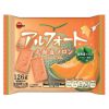 Bánh quy Bourbon Alfort socola vị dưa lưới Hokkaido