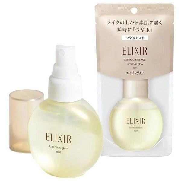Xịt khoáng cao cấp Shiseido Elixir Luminous Glow Mist Nhật Bản (80ml)