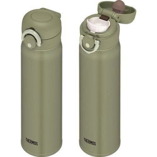 Bình giữ nhiệt chân không Thermos 500ml màu kaki JNR-501 KKI