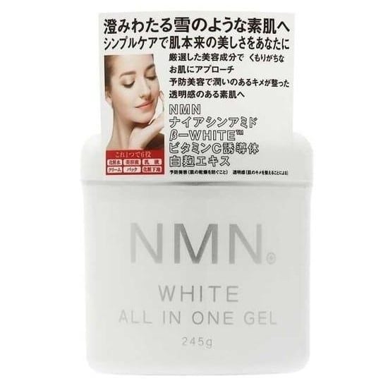 NMN White All In One 245g Nhật Bản – Gel Dưỡng Da 6 Trong 1