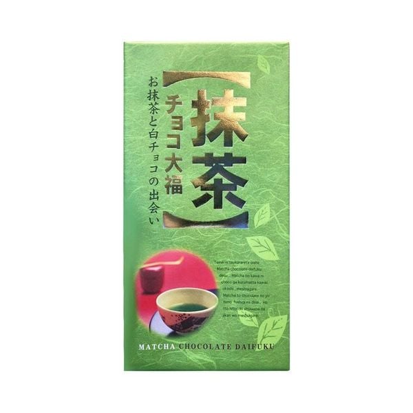 Bánh mochi Daifuku trà xanh nhân socola 234g (18 bánh)