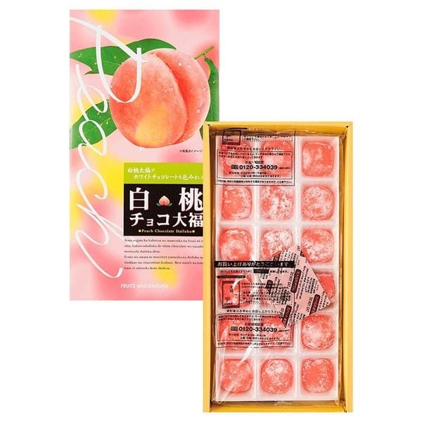 Bánh mochi Daifuku vị đào 234g (18 bánh)