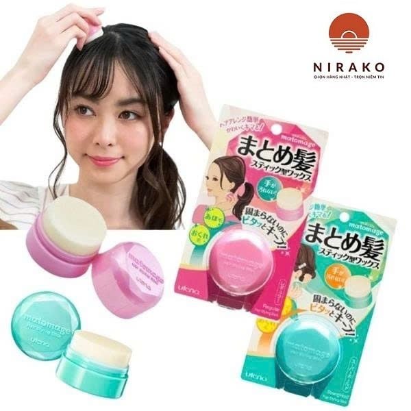 Sáp vuốt tóc Nhật Bản giữ nếp tóc con, tạo kiểu Matomage Utena (Siêu giữ nếp)