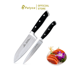 Bộ 02 Dao Nhà Bếp Benchusch Solution Series - Dao Santoku 6 Inch & Dao Gọt 5 Inch
