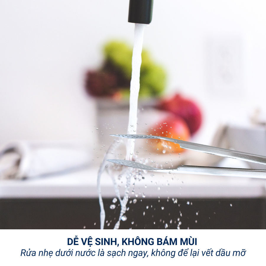 Kẹp Gắp Thức Ăn Đa Năng Inox 304 DandiHome