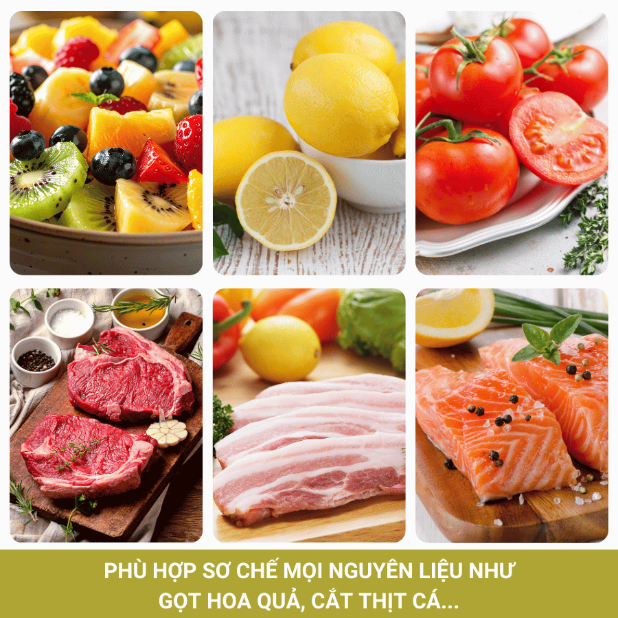 Bộ 02 Dao Nhà Bếp Benchusch Solution Series - Dao Đầu Bếp 7 Inch & Dao Gọt 5 Inch