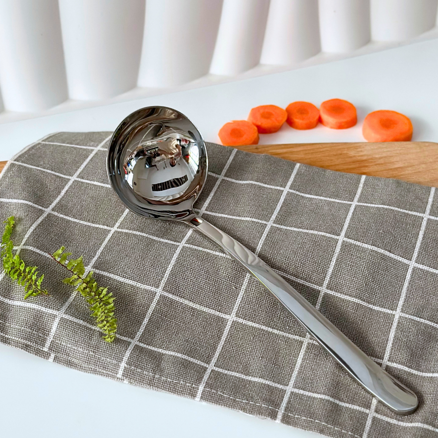 Combo 02 Muỗng Vá Múc Canh Cao Cấp Inox 304 DandiHome Chính Hãng